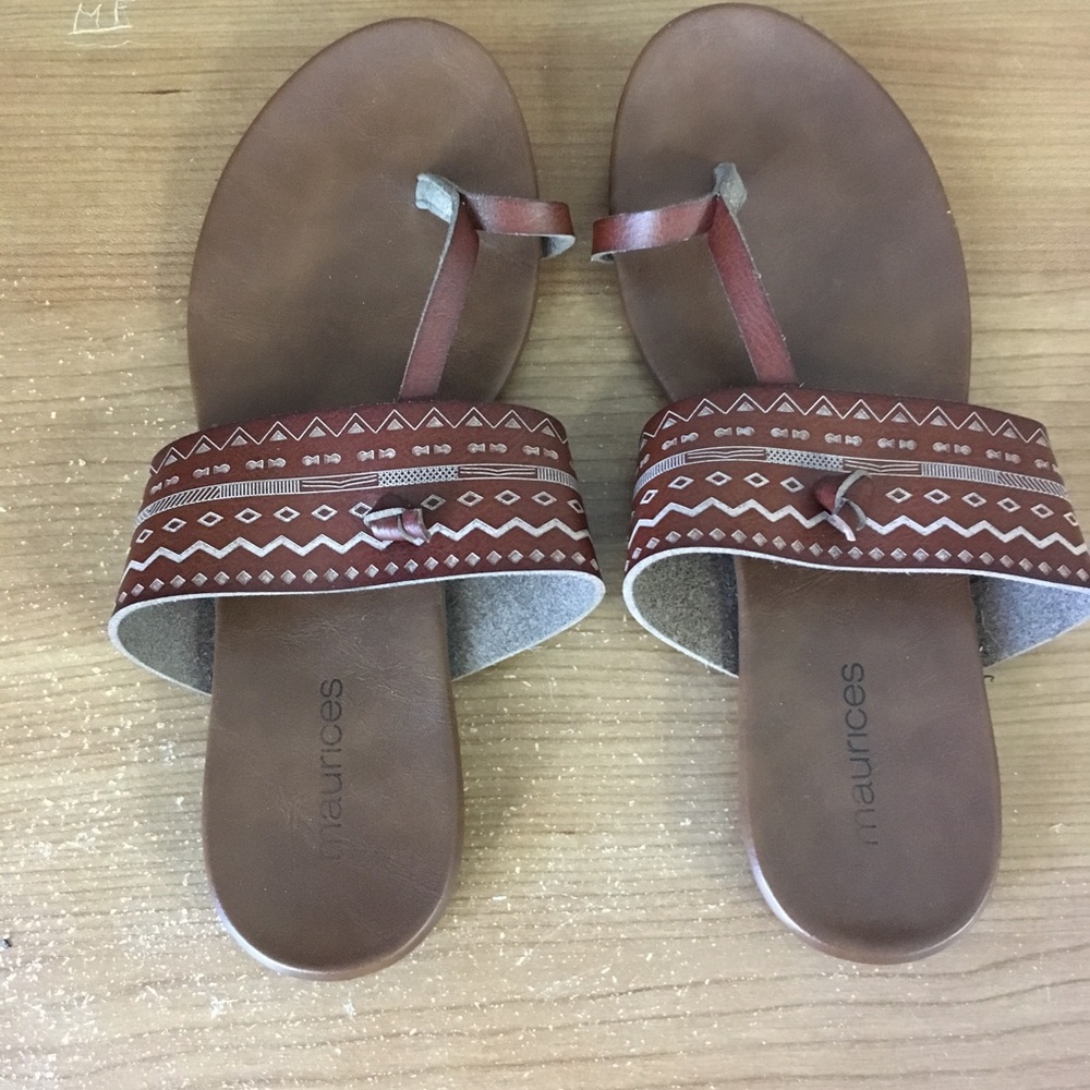 Brown sandals